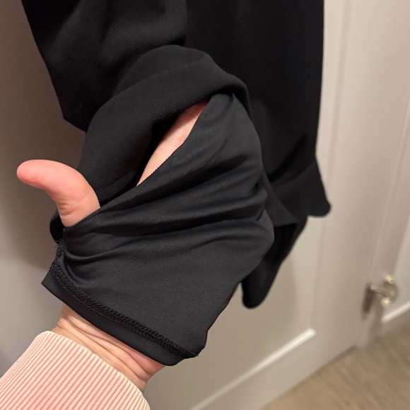 🆕 Express Black V-Neck Mini Dress. XL. NWT!💥💥 - Picture 6 of 7